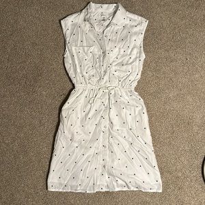 Japna blue and white star dress XS (2)